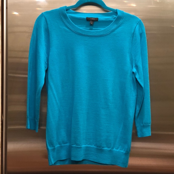 J. Crew Sweaters - J. Crew Tippi Turquoise Sweater